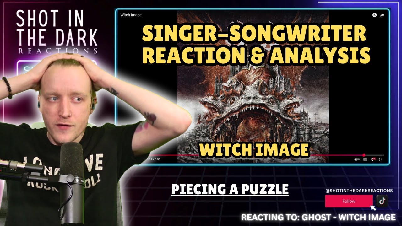 PIECING A PUZZLE | @thebandghost - WITCH IMAGE | SINGER SONG WRITER FIRST TIME REACTION