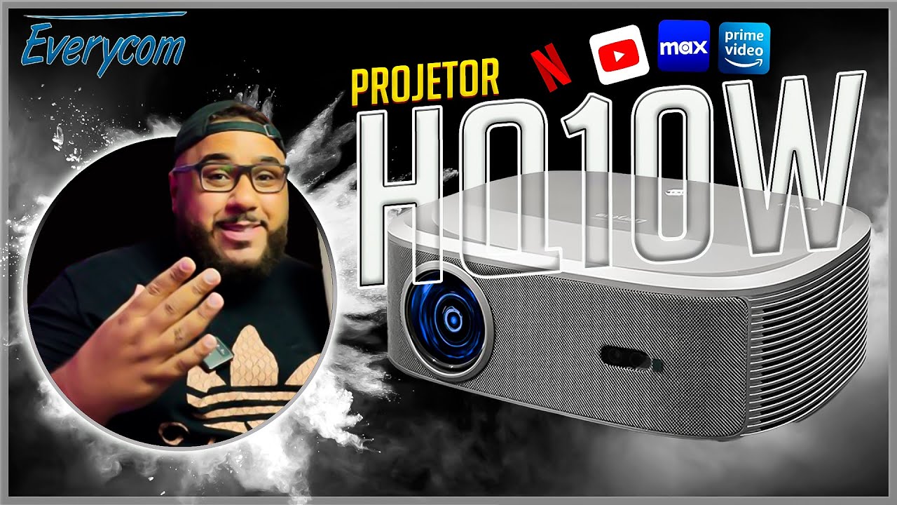 Everycom HQ10W: Qualidade e Potência em um Projetor com Preço Incrível!