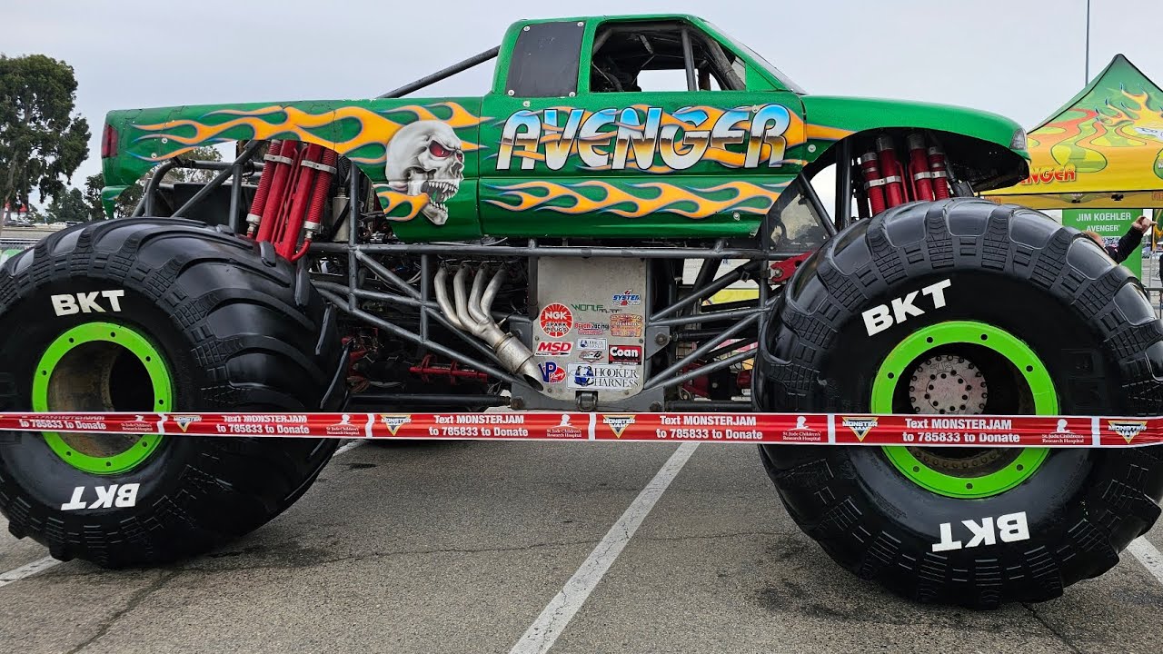 Monster Jam Anaheim Feb. 3, 2024 Skills and Freestyle