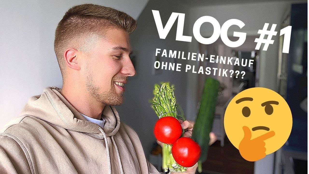 FAMILIEN-EINKAUF ohne PLASTIK?! I VLOG #1