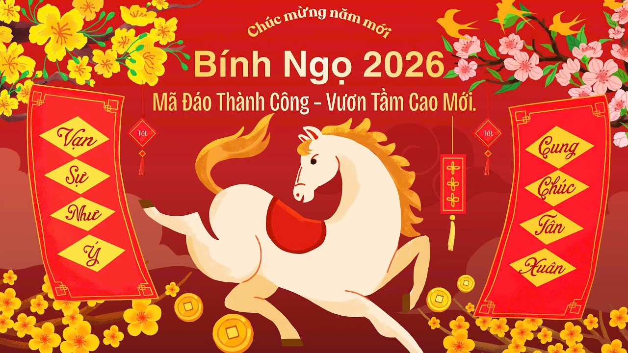 Trường THCS Ba Đình chúc mừng năm mới Xuân Bính Ngọ 2026