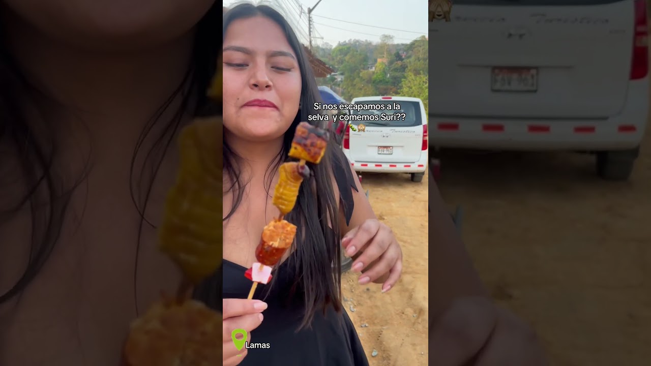 Comiendo suri en Tarapoto #tarapoto  #tarapotoviajes #travel