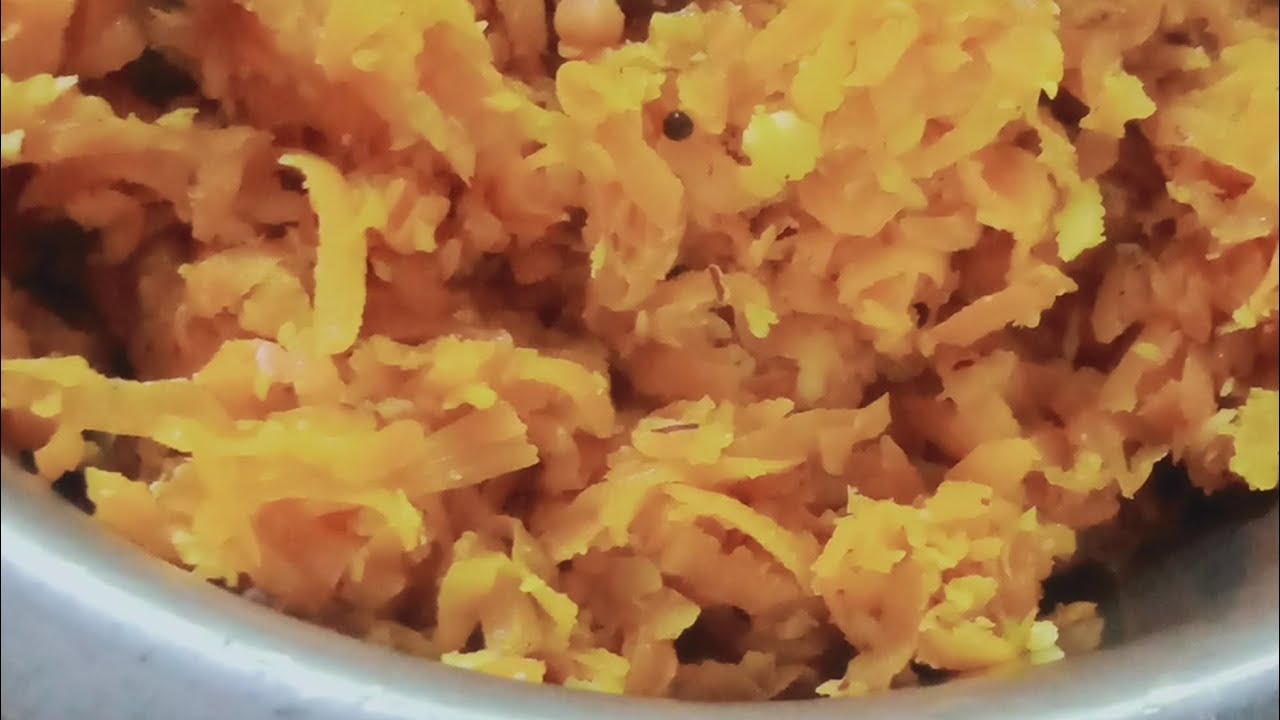 Carrot poriyal 