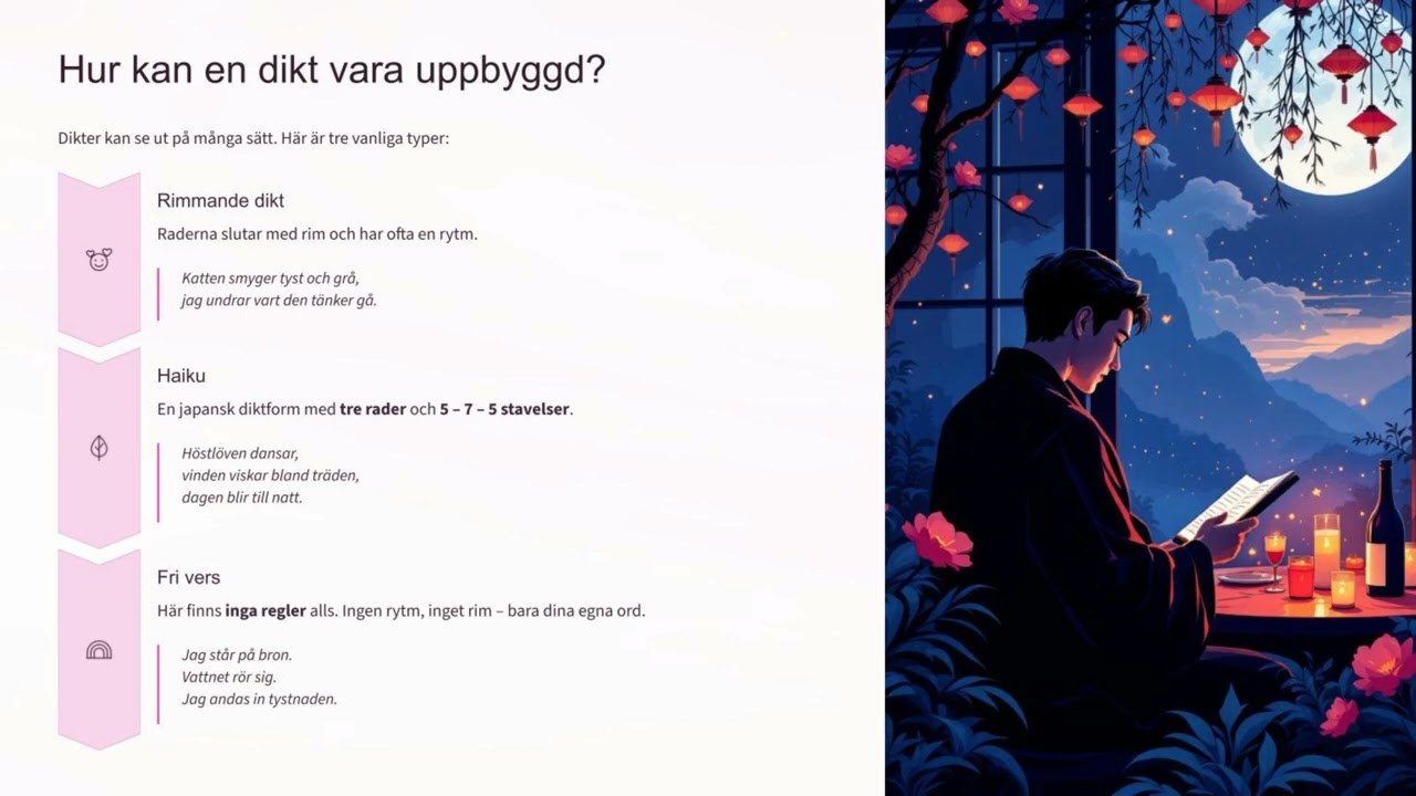 Vad är en dikt
