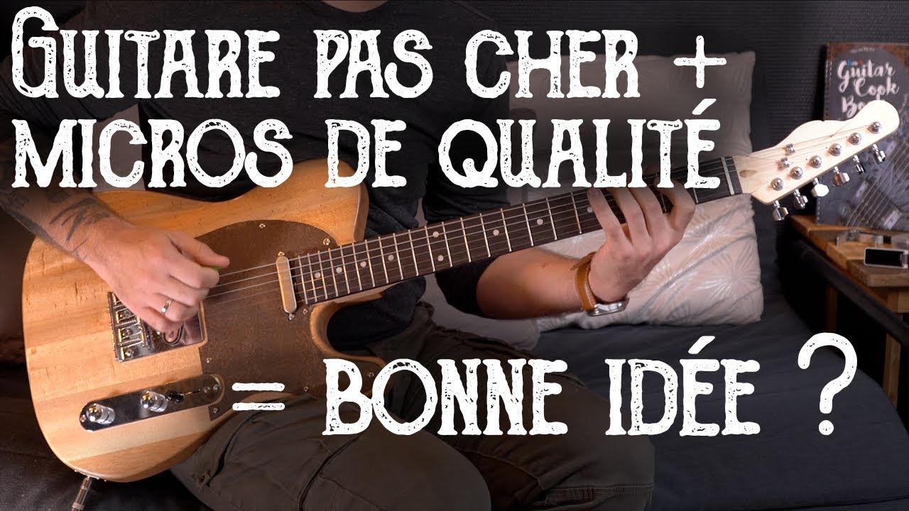 BONS MICROS sur GUITARE PAS CHER ? kit T Style + Dominger
