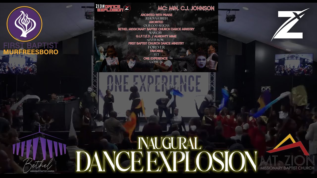 ZCM Inaugural Dance Explosion 2025 | feat First Baptist | Anointed w/ Praise | Bethel Dance Ministry