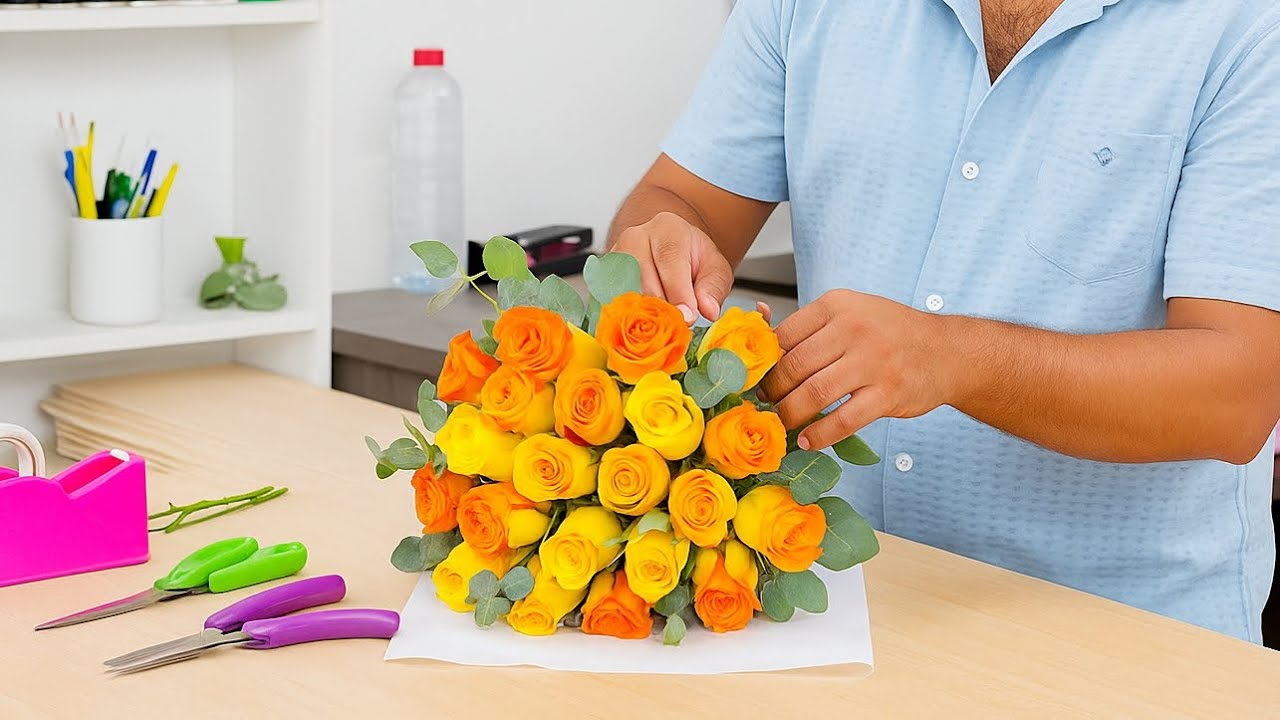 Learn Professional Flower Arrangement &ndash; Online Floristry Class for Beginners 2025 By Subro