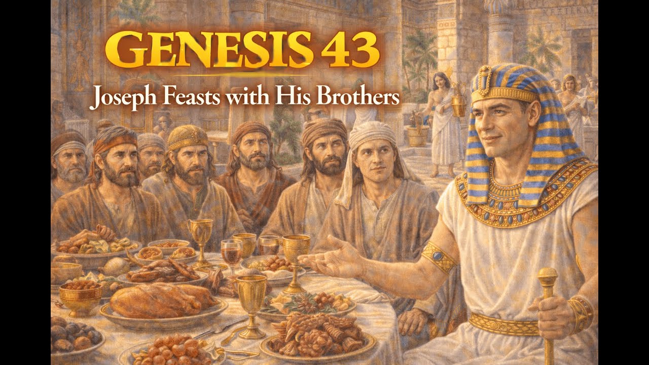 Genesis Chapter 43 | Joseph’s Feast with His Brothers – Bible Reading + Reflection
