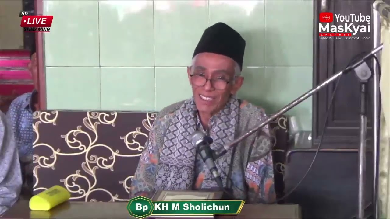 🔴Tayangan ulang/mengenang  Bp KH  Muhammad Sholichun ||  Ngaji Pasan di tanggal 7 Ramadlan