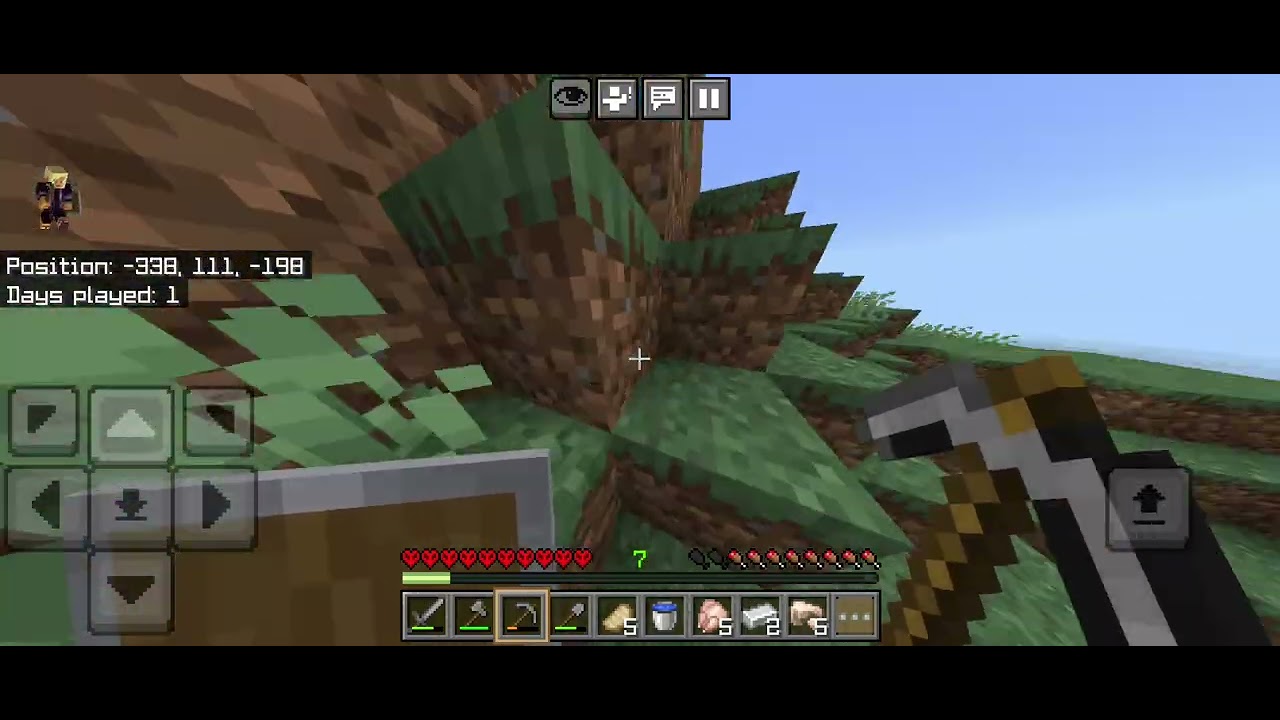 ماين كرافت الاستكشاف المنطقه في ماين كرافت الهاركور الحلقه2 Minecraft II