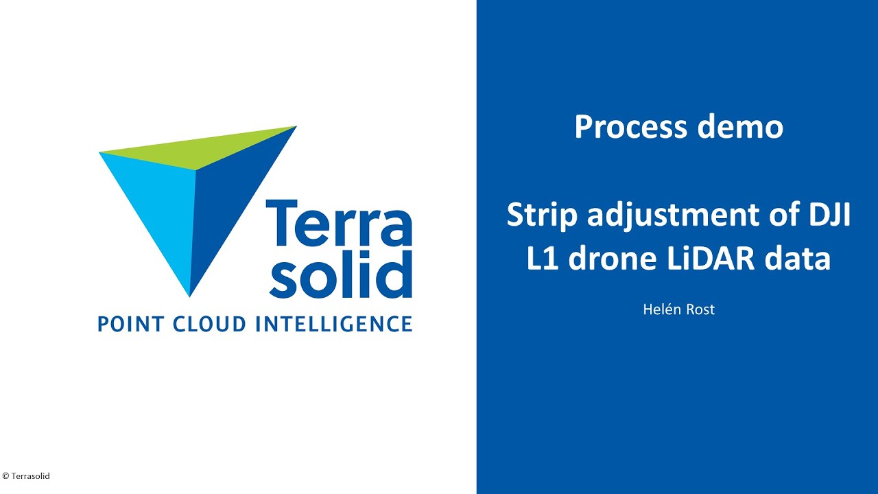 Strip Adjustment of DJI L1 UAV LiDAR Data