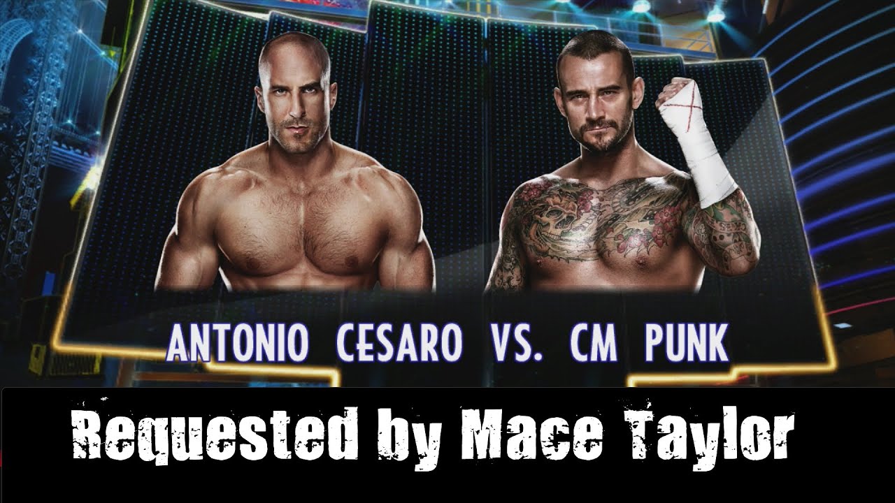 WWE 2K14: CM Punk VS Cesaro
