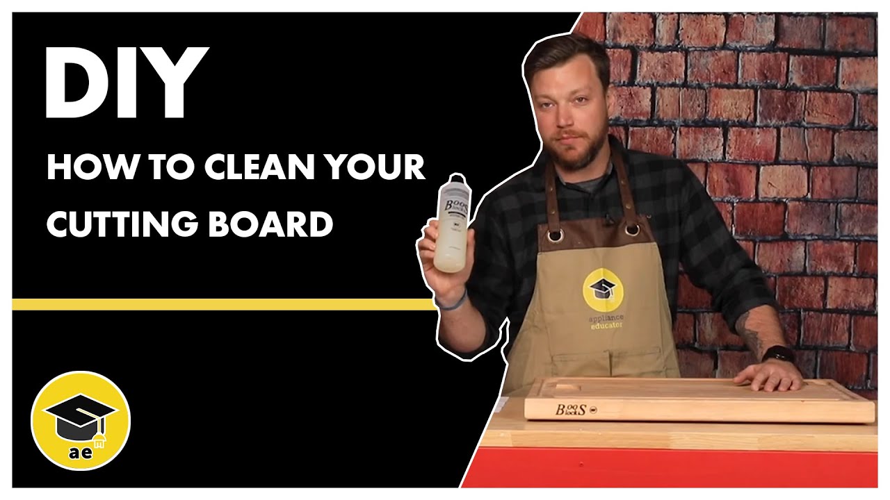 How to Easily Clean Your Cutting Board | AE DIY