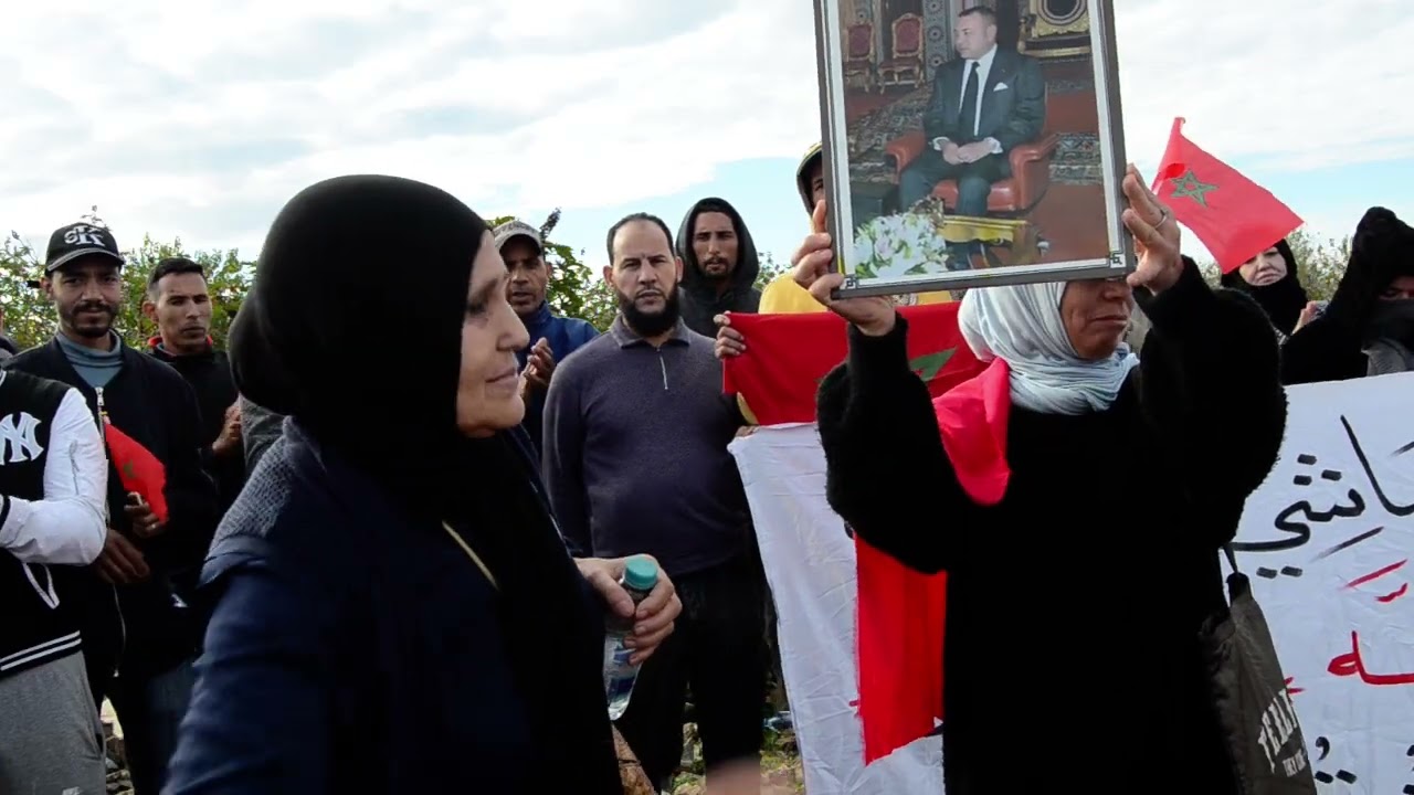 جماعة عامر منطقة اولاد العياشي متضررين الذين غفلهم الاحصاء  يناشدون جلالة الملك في إطار تسوية ملفهم