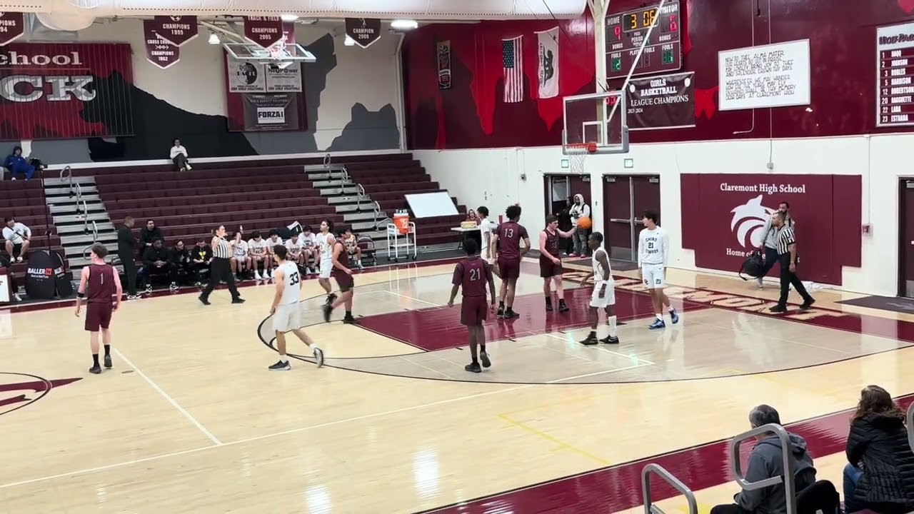 Claremont Vs Chino Varsity Game 12/27/25