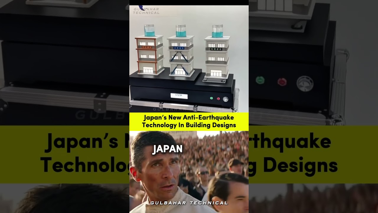 Japan&rsquo;s Buildings That Float During Earthquakes! 🏠🌊