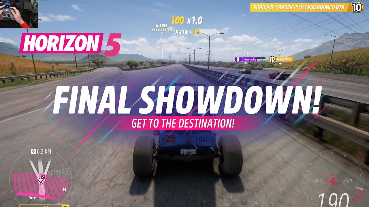 Forza Horizon 5 Eliminator -  Battle Final Race Level 10 Ford #25 Brocky vs RS 200 vs Funco F9