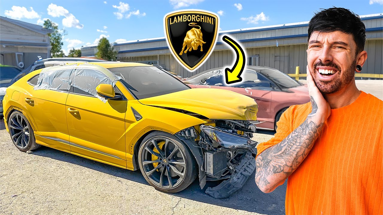 I FOUND A WRECKED LAMBORGHINI URUS