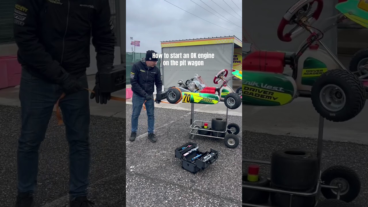 How to start an OK kart engine