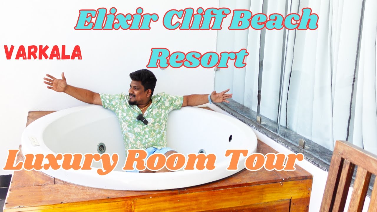 Elixir Cliff Beach Resort | Room Tour || Varkala | V71 #varkala #kerala #vlog  @vishalinpaarvai