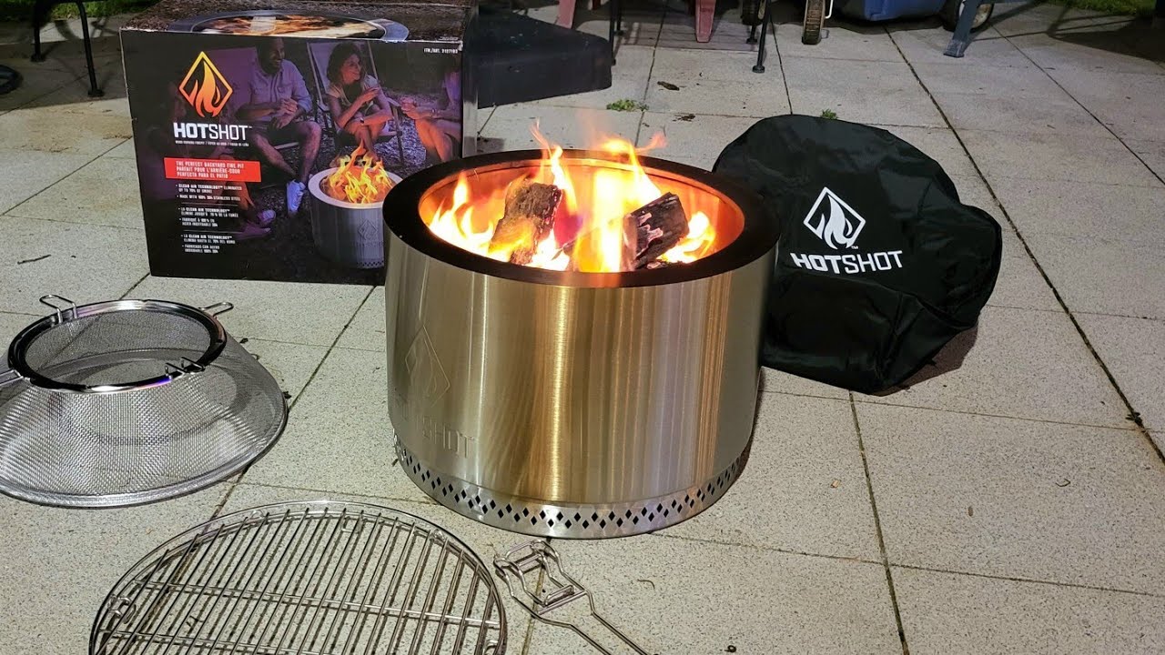 COSTCO Smokeless Firepit by HotShot 🔥 Costco's Fire Pit similar to SOLO
