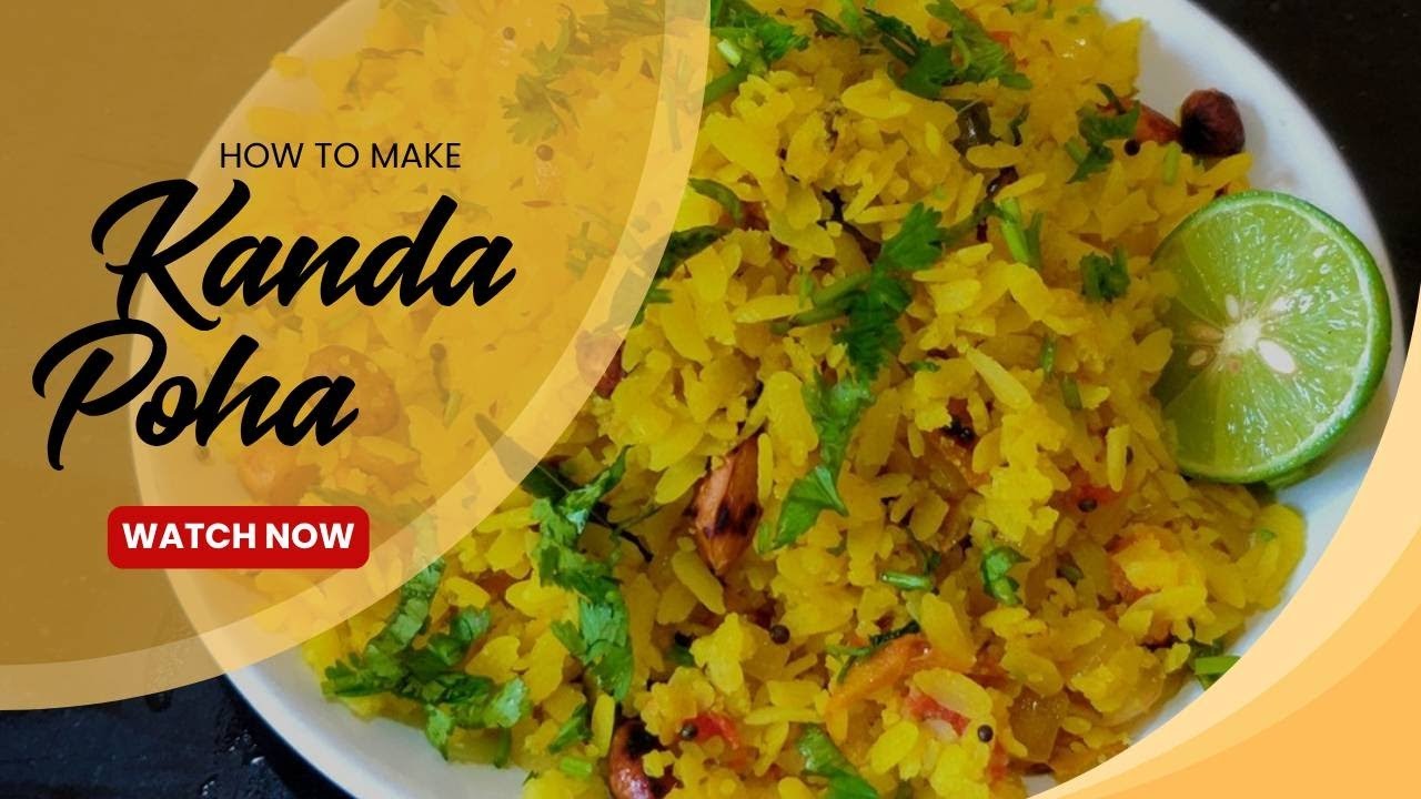Kanda Poha Recipe | How to Make Poha at Home | Easy Indian Breakfast | कांदा पोहा बनाने की रेसिपी
