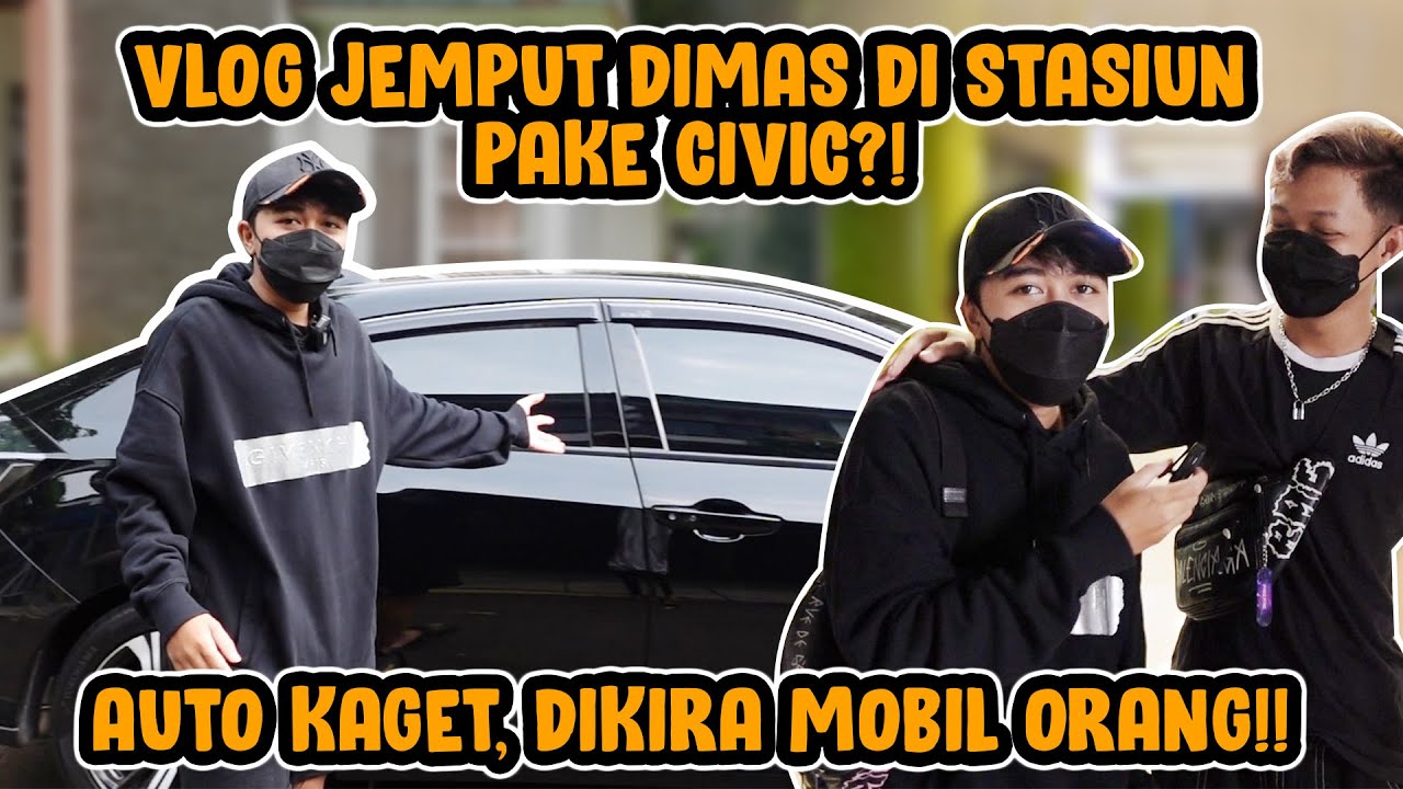 DIEM2 JEMPUT DIMAS PAKE MOBIL!! AUTO KAGET DIKIRA MOBIL ORANG🤣