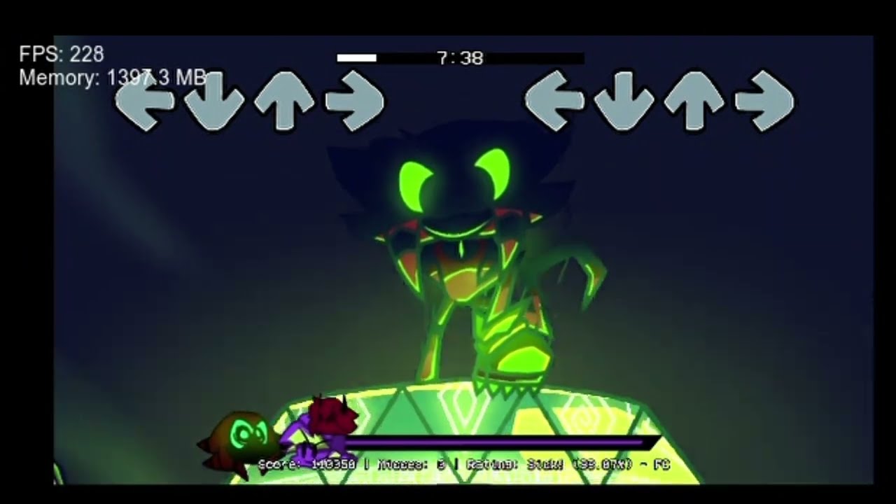 FNF ILLEGAL INSTRUCTION Final Frontier (with Mighty sprites)