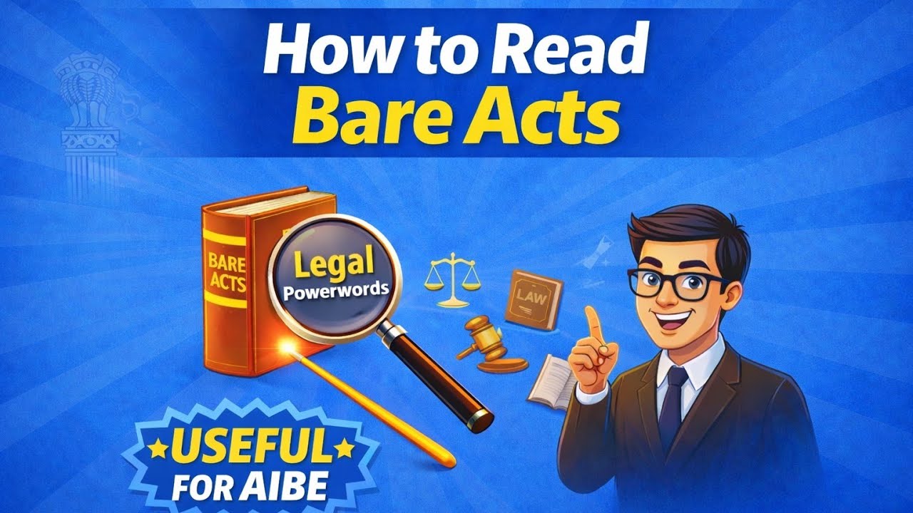Read Bare Acts Like a Pro: Important Legal Words Explained