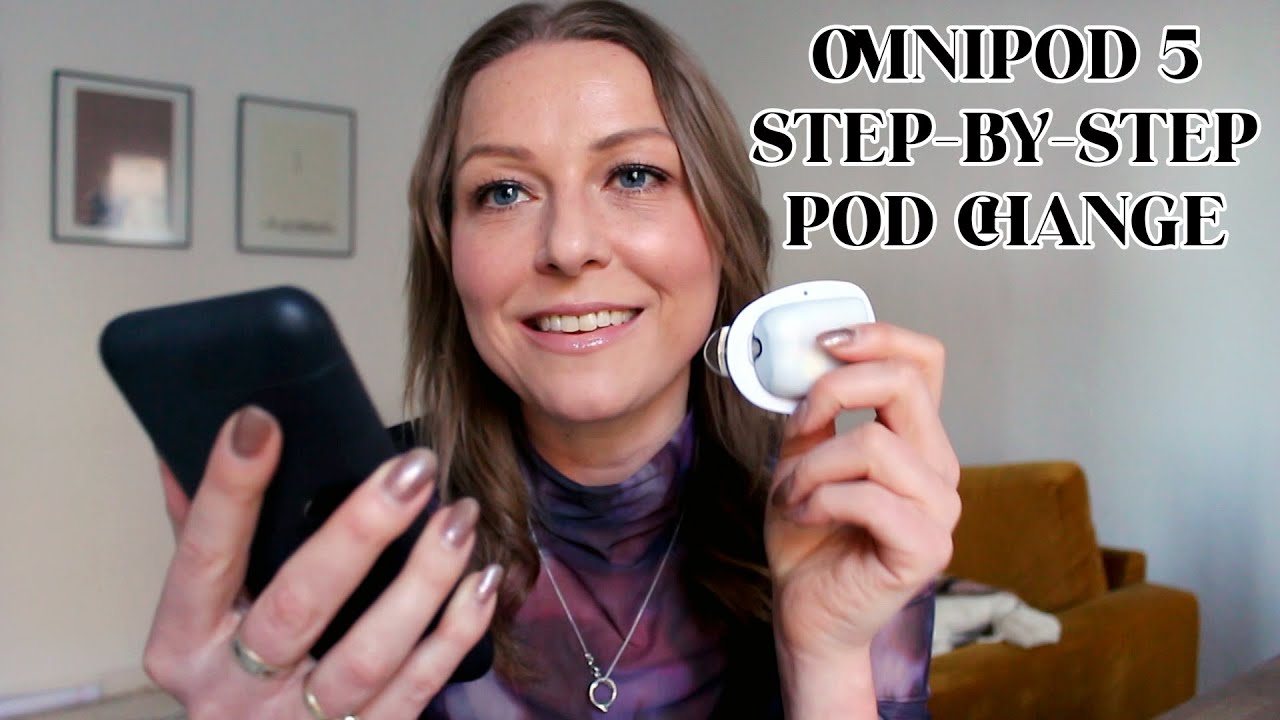 Замена Omnipod 5 Pod — пошаговая инструкция по установке при диабете 1 типа