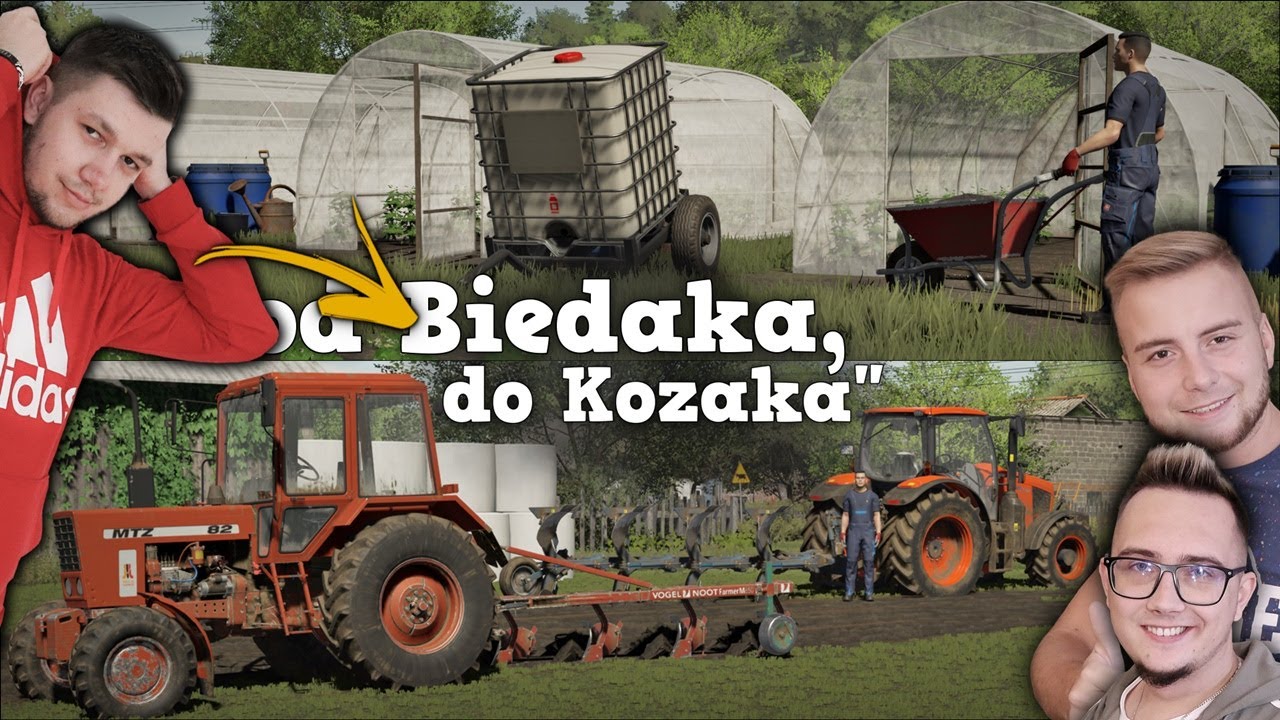 SĄSIAD POMAGA ORAĆ 😱 SZKLARNIE GOTOWE 🔥 Orka łąki pod Kukurydzę 