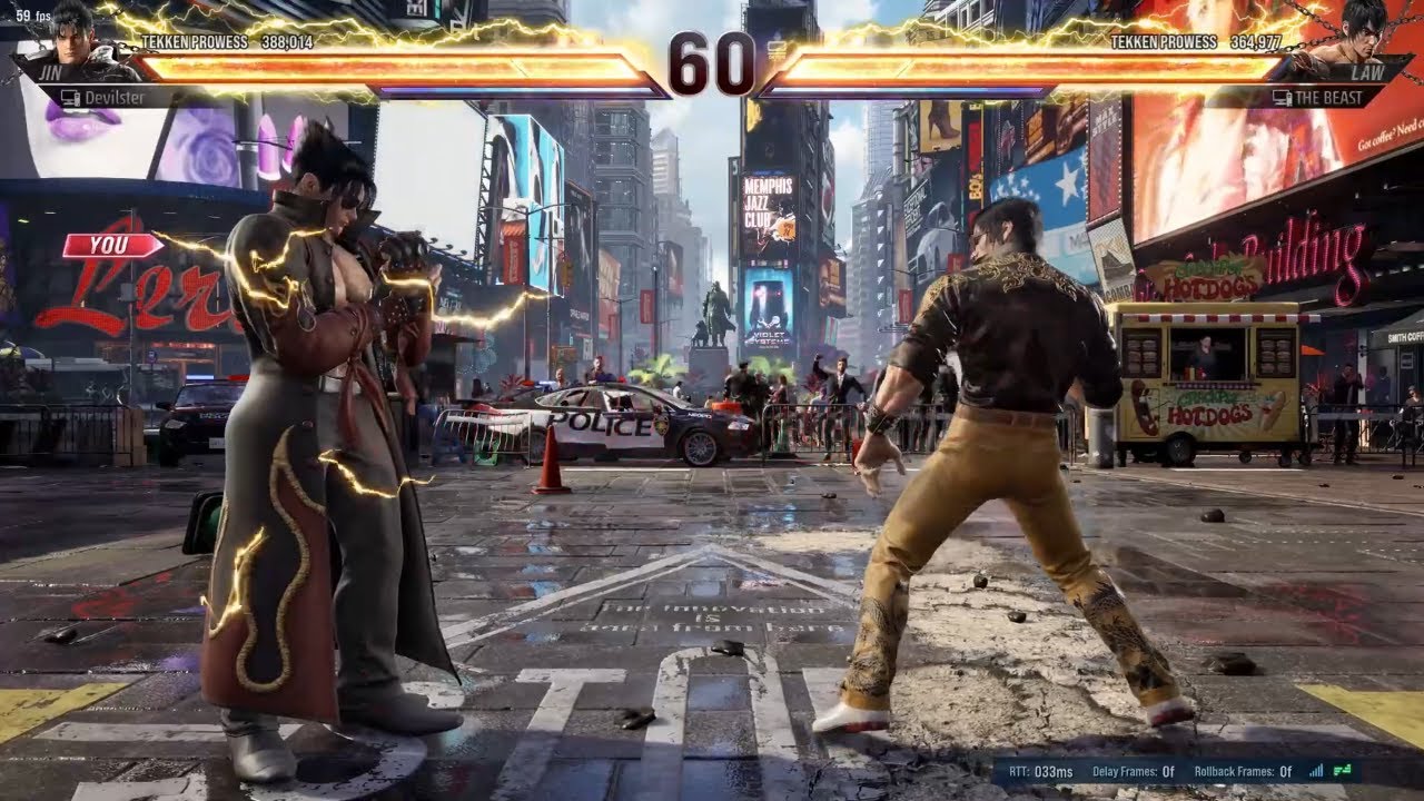 A Crazy Strong Law player almost took down my Jin!