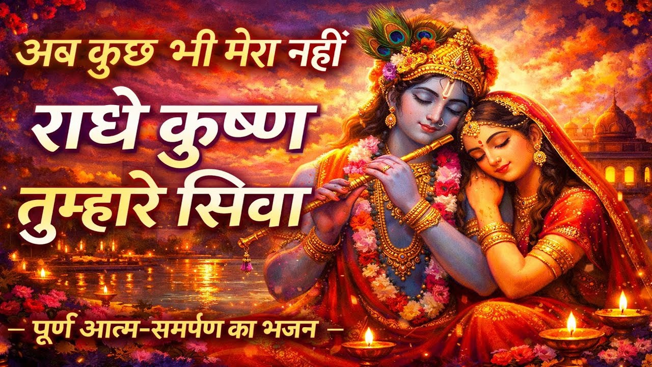 अब कुछ भी मेरा नहीं | Radhe Krishna Bhajan | Deep Surrender | Peaceful Devotional Song