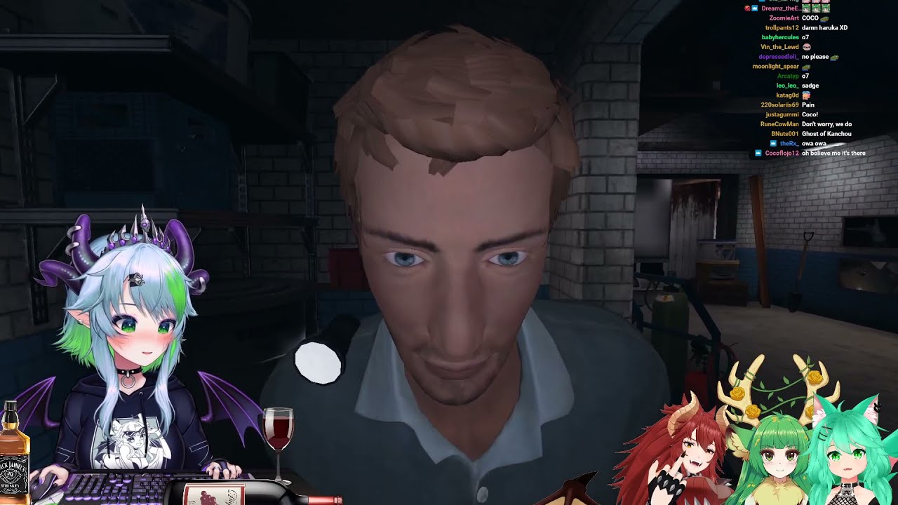 [2021-07-05]【Phasmophobia】BEER AND GHOST HUNTING (Zentreya & Haruka & Momo)