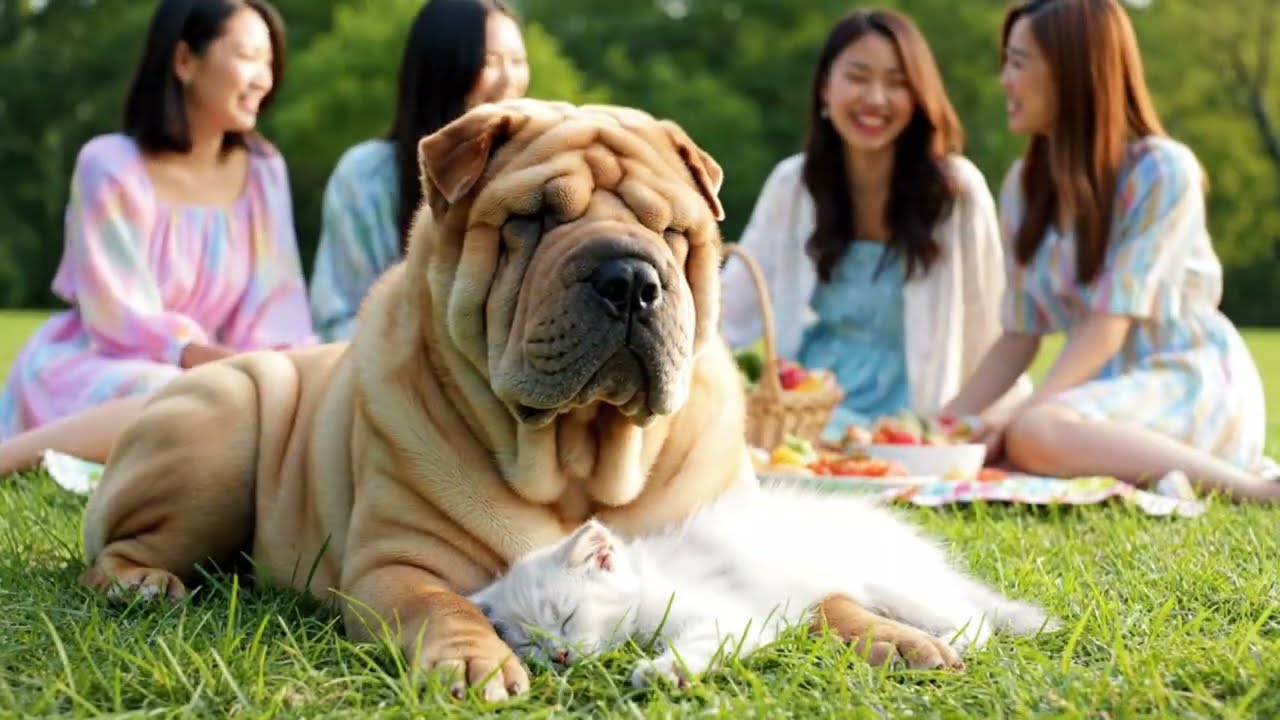 Adorable Cute Dog Daily Routine