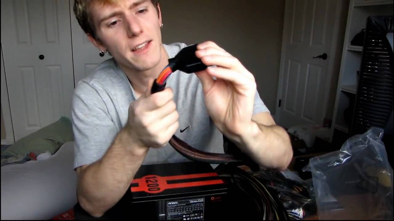Antec Quattro 1200W OC Edition Adjustable Rails Power Supply Unboxing & Giveaway Linus Tech Tips