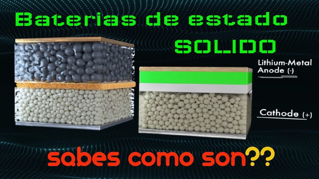 BATERÍAS DE ESTADO SÓLIDO  son mejores que las  BATERÍAS DE IONES DE LITIO???