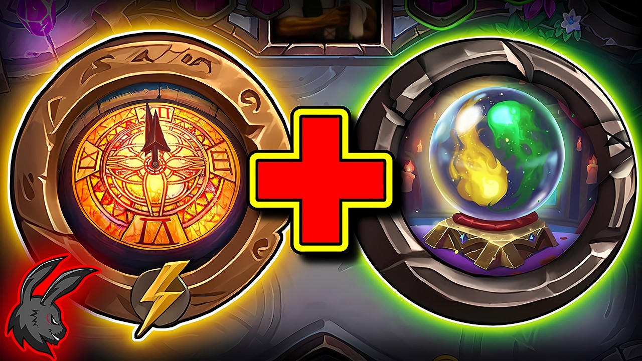 Turn 7 TWO GREATER Trinkets! (Not Fair!) @Alutemu_hs | Hearthstone Battlegrounds