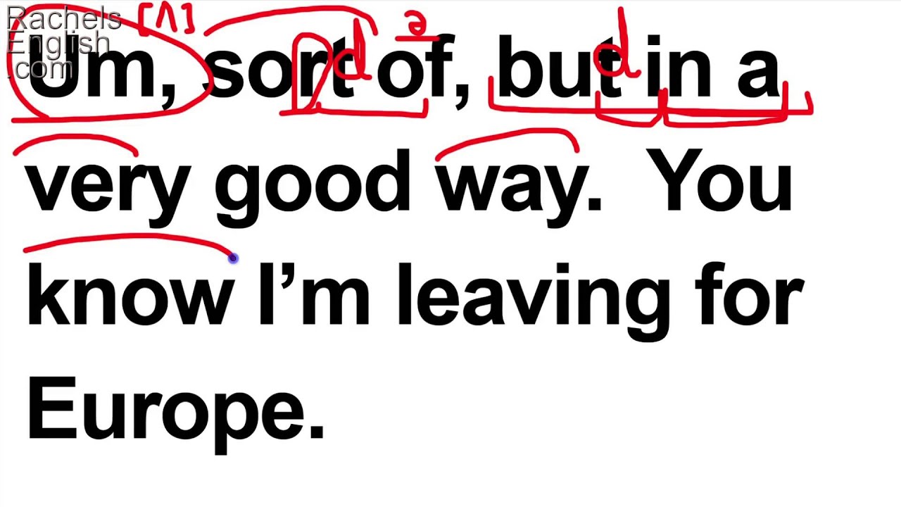 English Conversation Exercise - Is Rachel Stressed?  Ben Franklin Exercise®