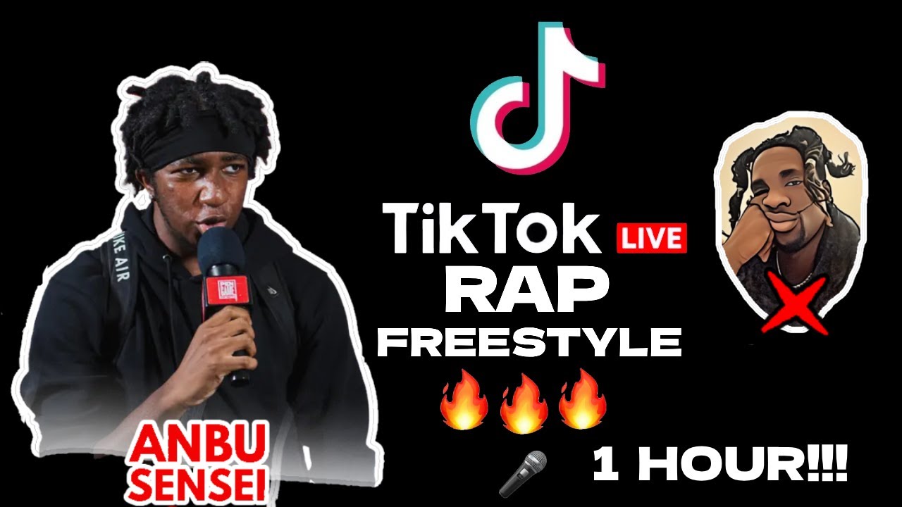 PENGAME RAPPER | ANBU SENSEI TIK TOK LIVE 1 HOUR FREESTYLE RAP!!!🎤🔥