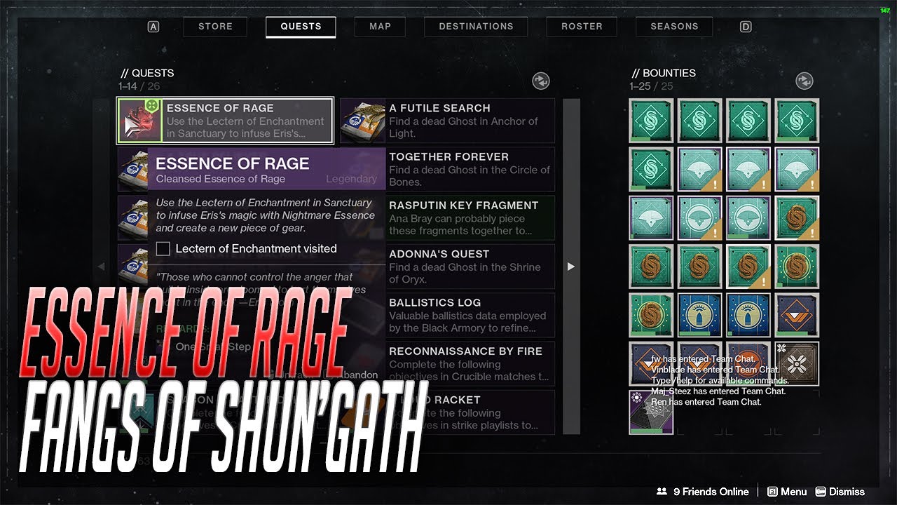 Fangs of Shun'Gath Location - The World's Grave | Destiny 2 Shadowkeep