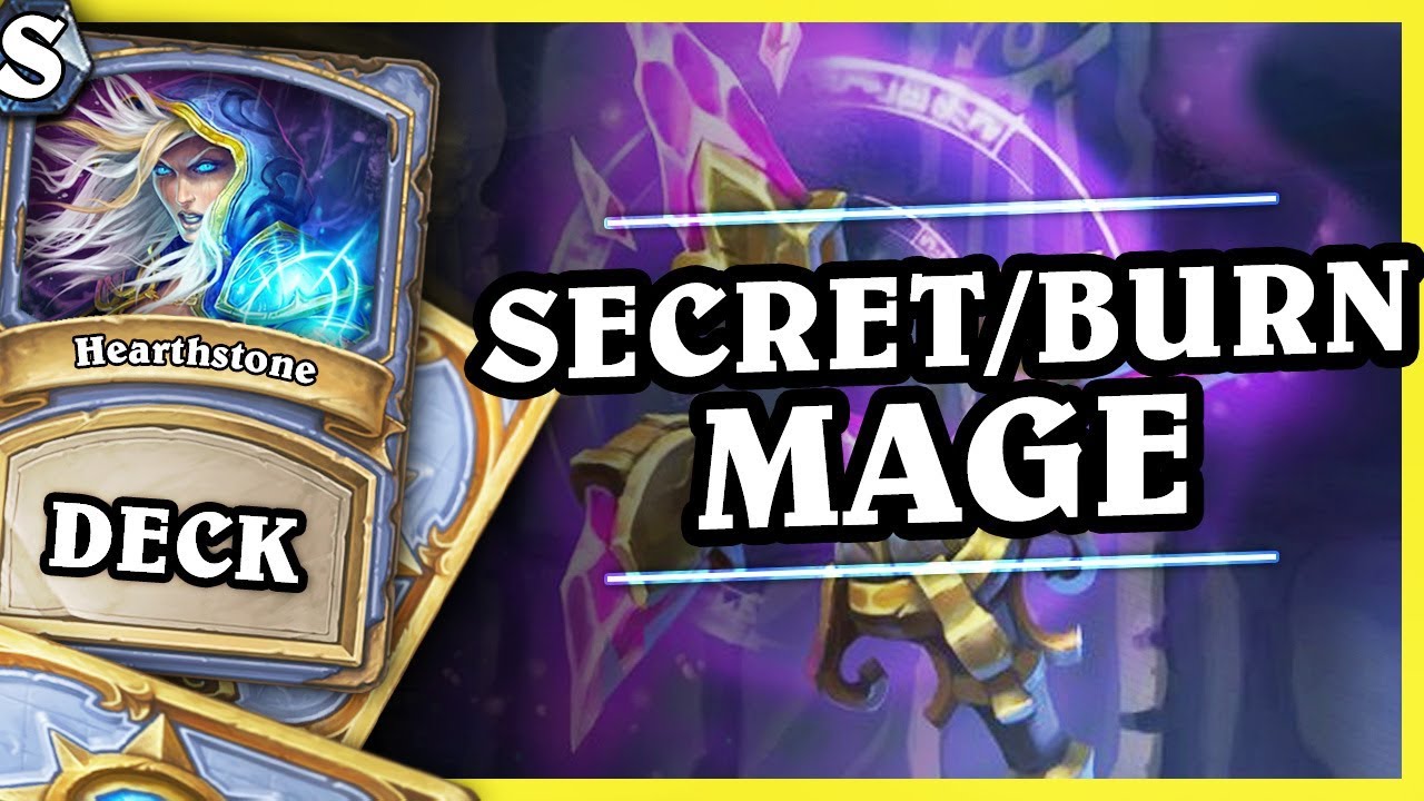 SECRET/BURN MAGE - Hearthstone Deck Std (K&C)