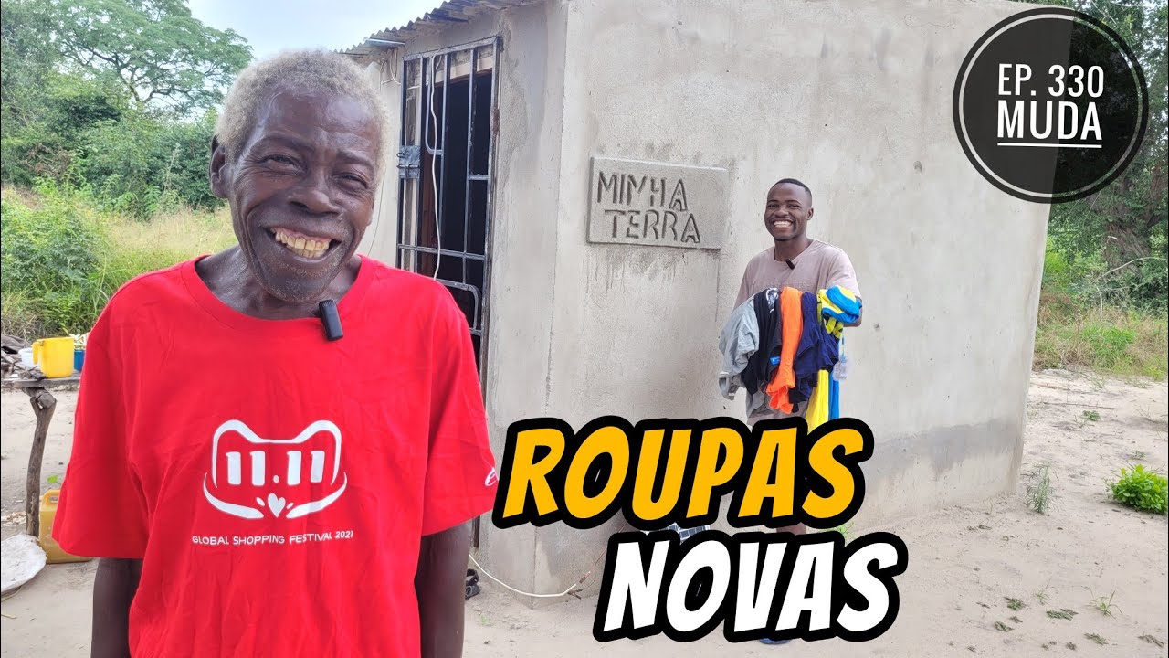 Vovô Jhone Ganhou Muita Roupa Nova - Agora Já É Modelo Referência Para Idosos