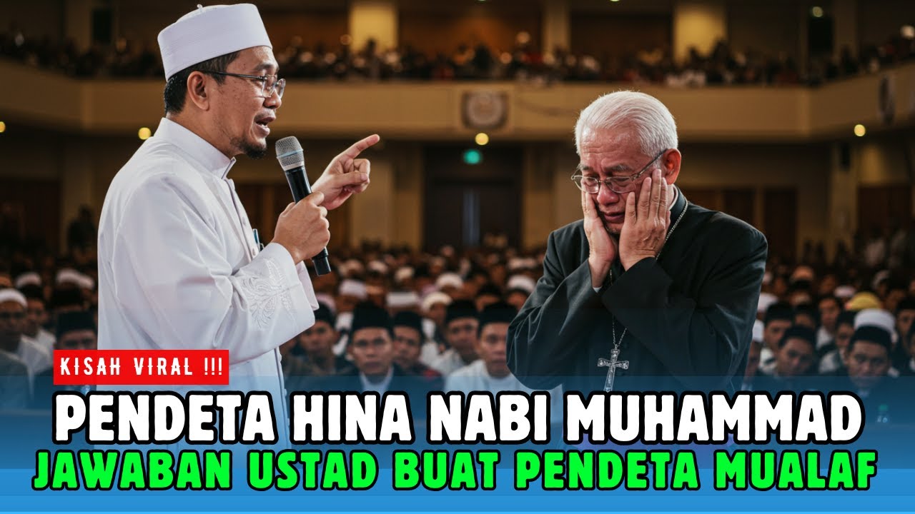 DEBAT PANAS ‼️ YANG KALAH PINDAH AGAMA, PENDETA INI DIPERMALUKAN OLEH USTAD KAMPUNG❗