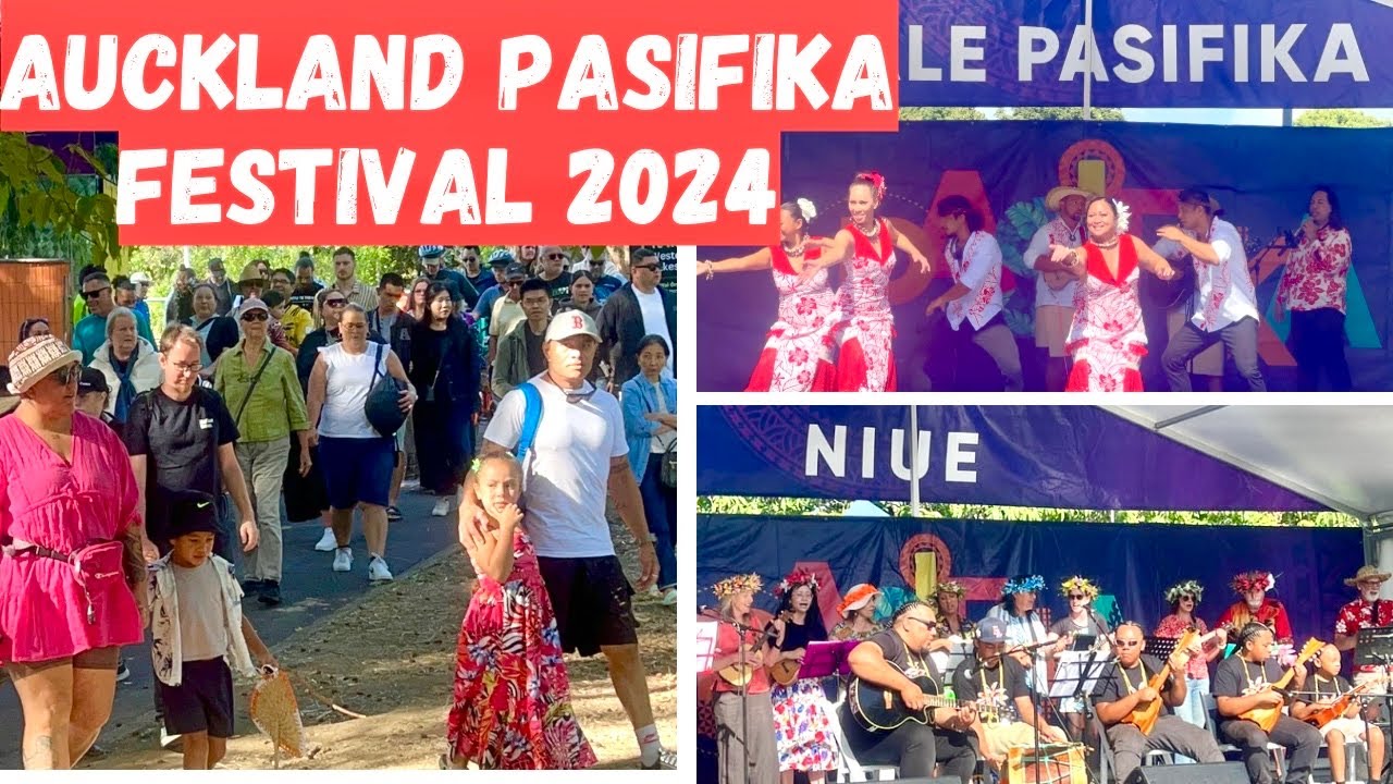 Фестиваль Pasifica в Окленде 2024 | Празднование фестиваля Pasifica в парке Western Springs, Нова...