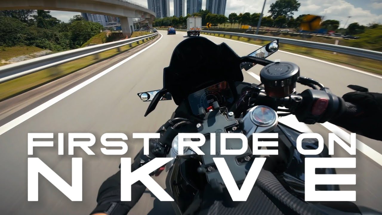 First Ride on NKVE 🥶 | CFMOTO 450SR | Pure Sound Motovlog | DJI Osmo Action 4 + Mic Mini