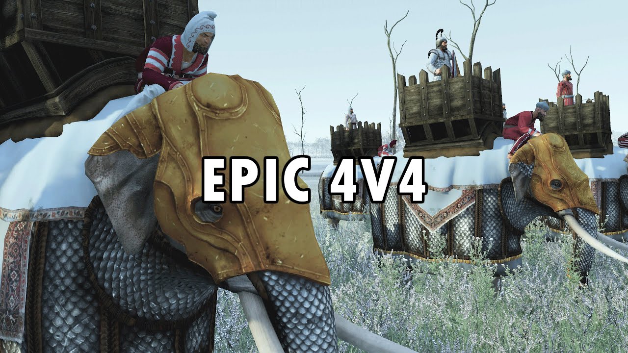 ЭПИЧЕСКИЙ 4 на 4 — многопользовательский бой — Total War Rome 2