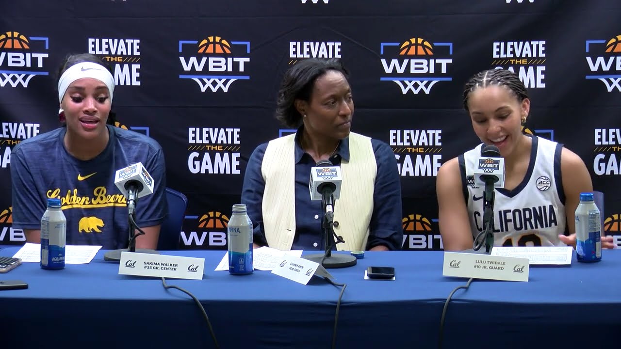 2026 WBIT R1: Cal vs Santa Clara postgame presser