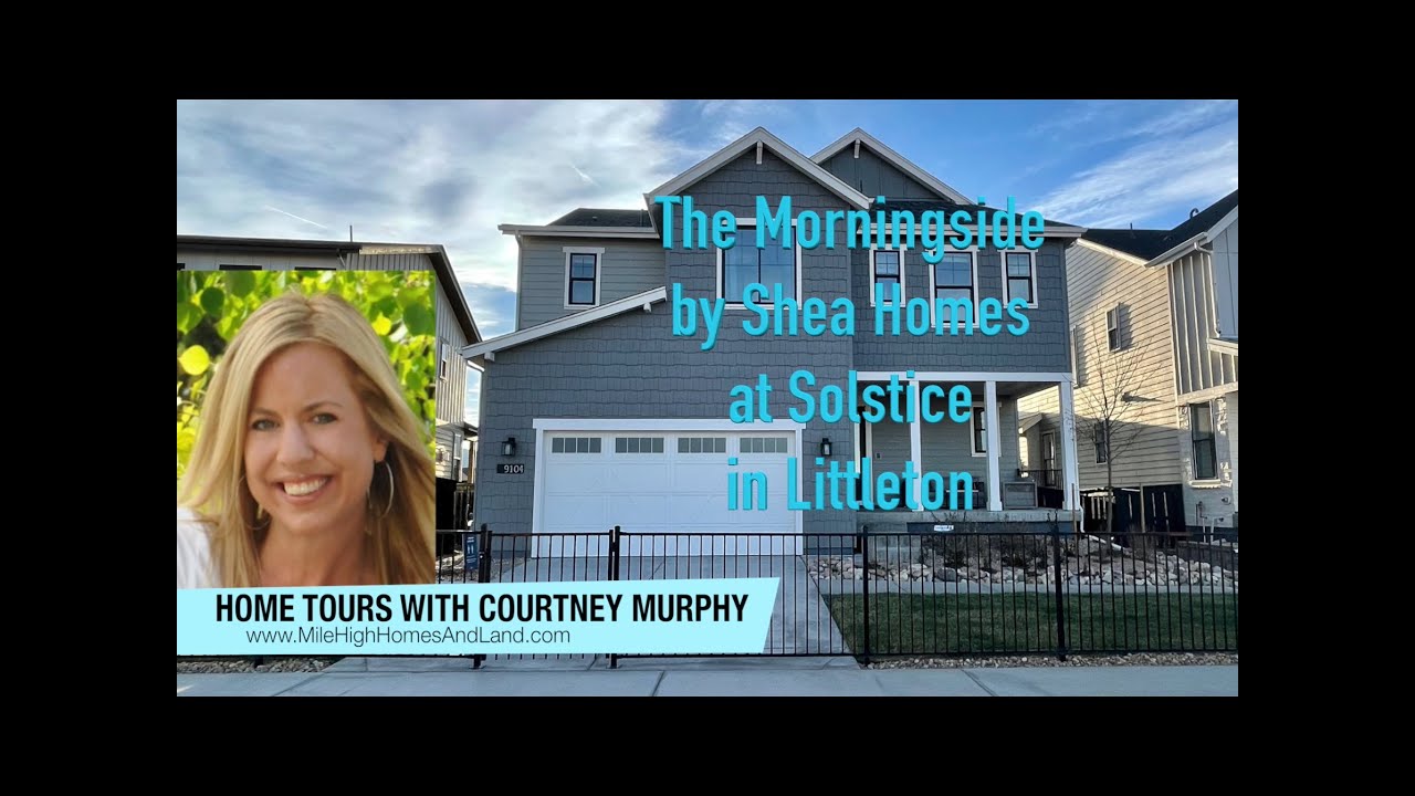New Homes in Littleton Colorado - Morningside Model by Shea Homes at Solstice