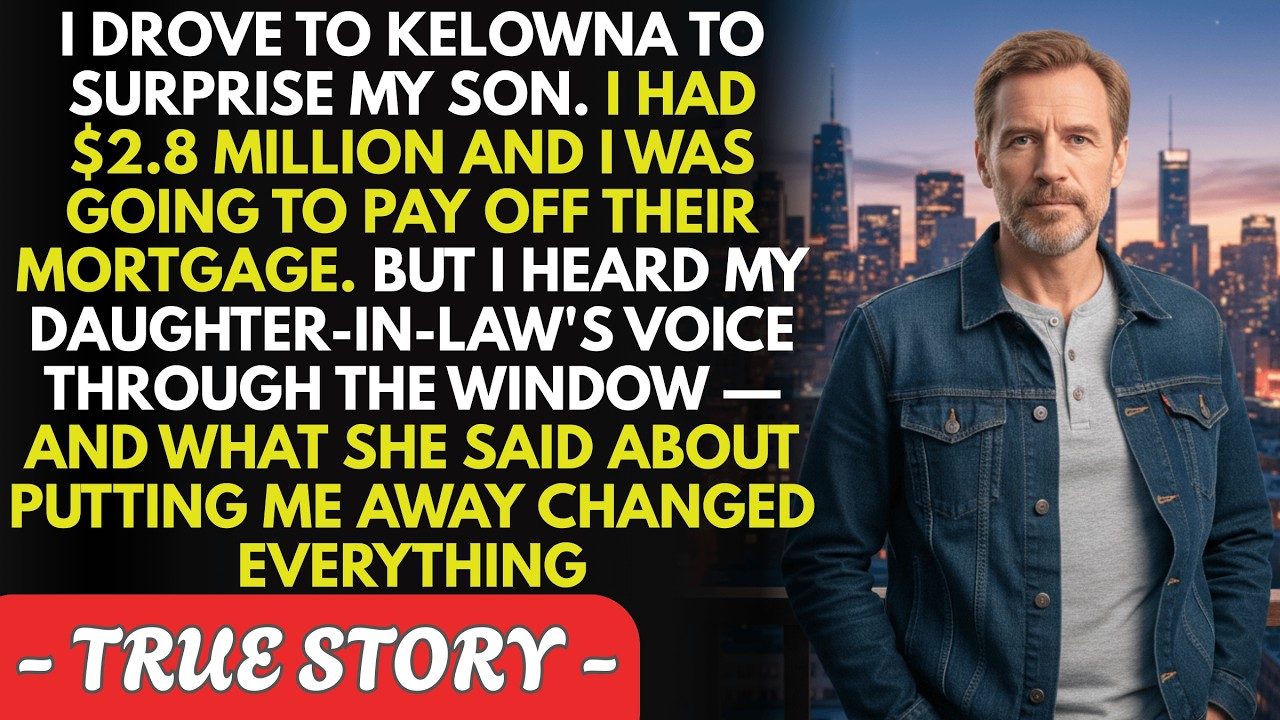I drove back from Victoria and told my son and daughter-in-law, 